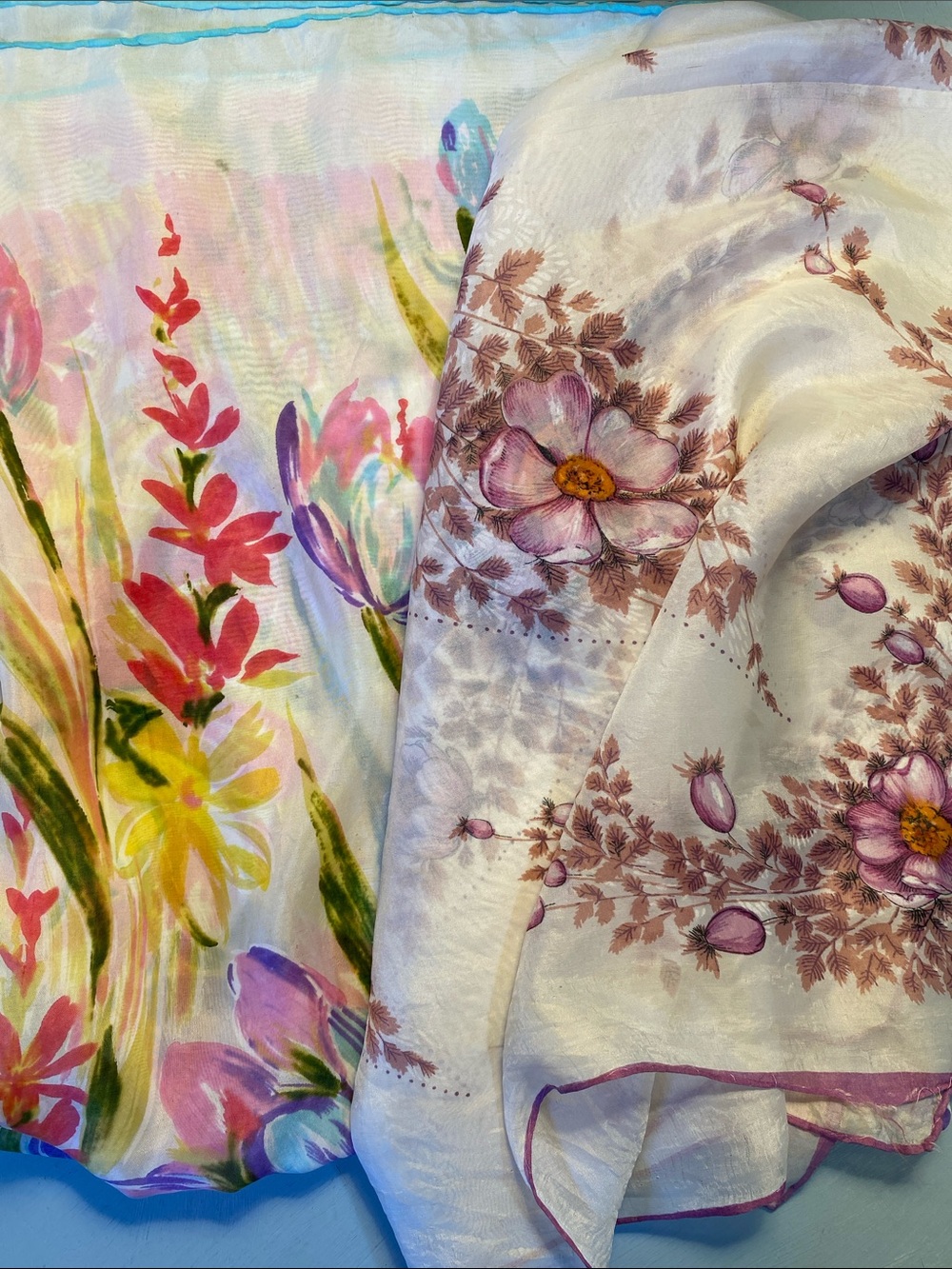 Vintage Silk Scarf Bundle